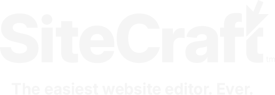 SiteCraft. The easiest website editor. Ever.