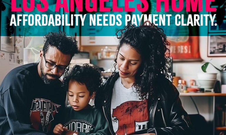 Los Angeles Home Affordability Needs Payment Clarity.