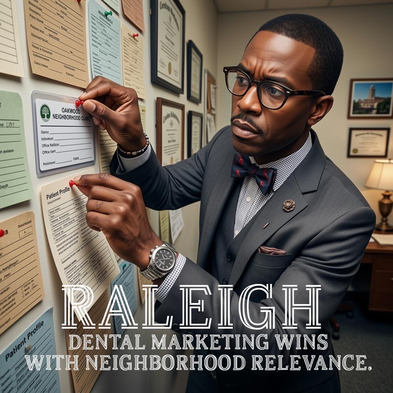 Raleigh Dental Marketing Wins With Neighborhood Relevance.